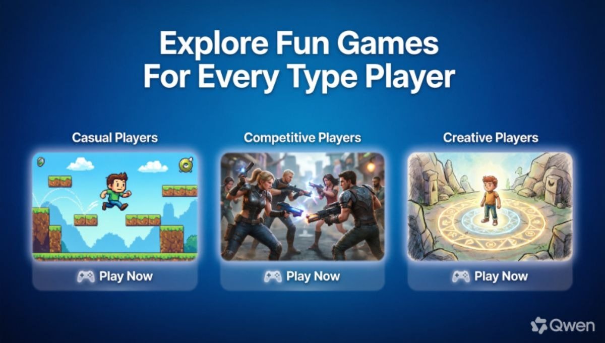 Explore Fun Games For Every Type Player